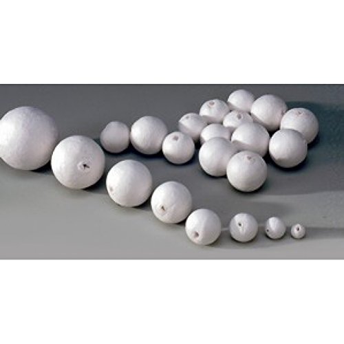 efco Wattekugeln weiß 30 mm Durchmesser, 100 Stück, Baumwolle, Rund efco Wattekugeln weiß 30 mm Durchmesser, 100 Stück, Baumwolle, Rund von efco