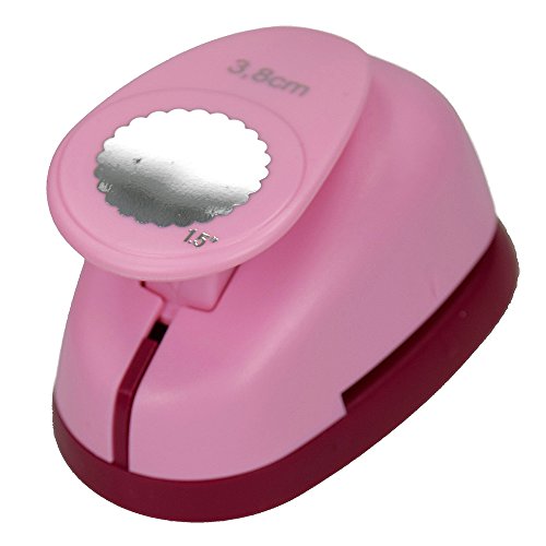 efco 1793109 Stanzer L, Kreis gezahnt 1,5 Zoll Motivstanzer, Kern: Metall, Pink, 9,5 x 6,5 x 6 cm efco 1793109 Stanzer L, Kreis gezahnt 1,5 Zoll Motivstanzer, Kern: Metall, Pink, 9,5 x 6,5 x 6 cm von efco