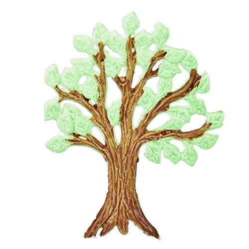 efco "Baum Wachs Dekoration, Braun/Grün, 60 x 50 mm von efco