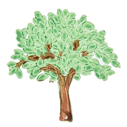 efco "Baum braun Wachs Dekoration, Grün, 60 x 58 mm von efco