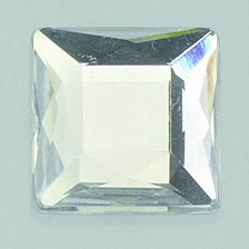 Efco Deko Stein Facet quadratisch Set, Acryl, Crystal, 6 x 6/8 x 8/10 x 10/12 x 12 mm 30/10/10/2-teilig von efco