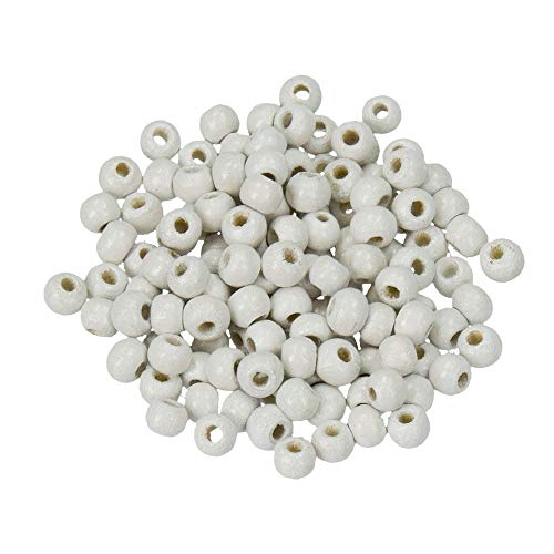 efco Holz-Perlen Weiß 4 mm, 150 Stück efco Holz-Perlen Weiß 4 mm, 150 Stück von efco