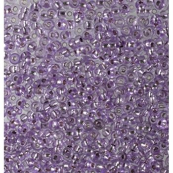 efco Indianerperlen mit Silbereinzug 3,5mm 17g Violett von efco