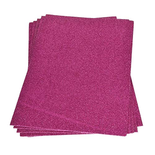 EFCO - Moosgummiplatte Glitter 200 x 300 x 2 mm (pink) von efco