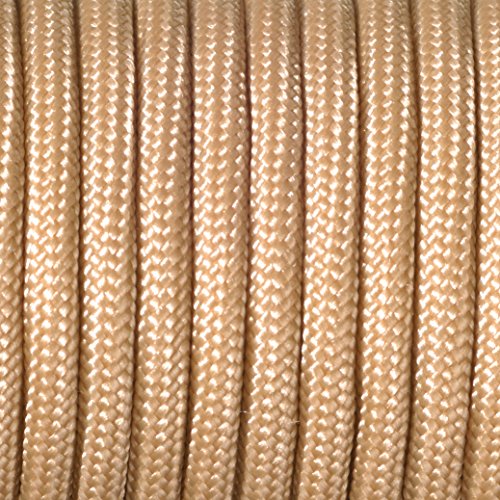 Efco Paracord Seil Mischgewebe, Polyester, Beige, 2 mm x 4 m von efco