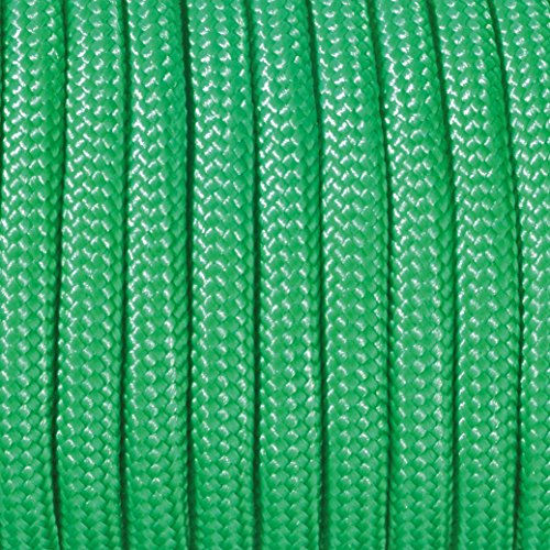 efco Paracord Seil Mischgewebe, Polyester, Grün, 2 mm x 4 m von efco