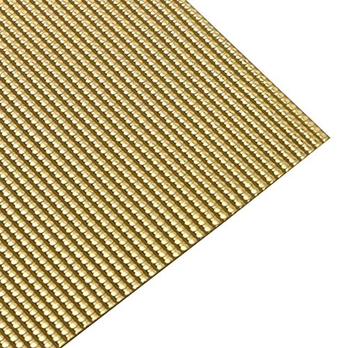 Efco "Perle Wachs Streifen, Gold Brilliant, 200 x 2 mm, 7-teilig von efco