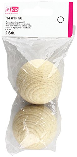 efco Rohholzkugeln, ungebohrt, ø 50 mm, 2 STK. von efco