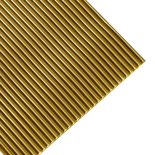 efco "Rund Wachs Streifen, Gold Brilliant, 200 x 2 mm, 10-TLG. von efco