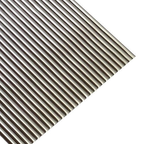 efco "Rund Wachs Streifen, Silber Brilliant, 200 x 2 mm, 10-TLG. von efco