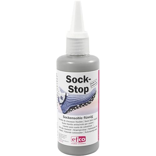 efco Sock-Stop, sockensohle flüssig, grau, 1er pack (1 x 100 ml) von efco