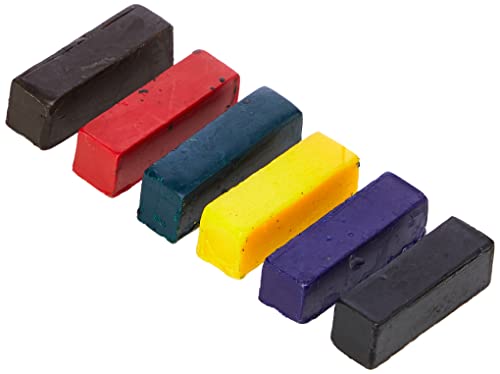 efco Sortiert pigmentfärbung Sticks für Wachs, 6-TLG. von efco