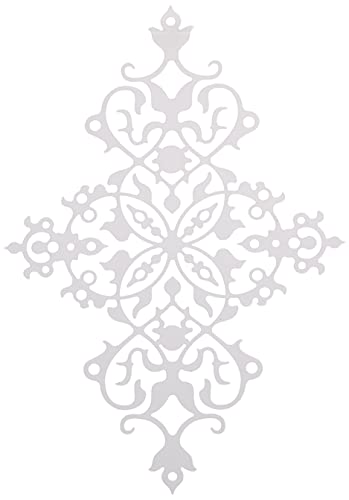 efco – Stencil Ornament/1 Design, Kunststoff, transparent, 15 x 21 cm von efco