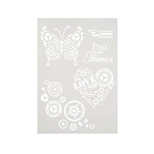 efco Stencil Steampunk Past Times DIN A4 5-teilig efco Stencil Steampunk Past Times DIN A4 5-teilig von efco
