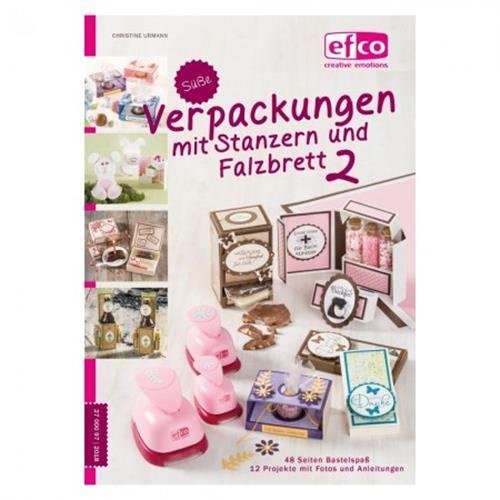 efco Süße Verpackungen mit Stanzern Nr. 2, 148 x 210 mm/A 5, 48 Seiten, Buch deutsch, Christine Urmann von efco