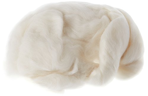 EFCO Wolle zum Filzen Merino 19,5 mic 50 gr Natur Ursprungsland : RA von efco