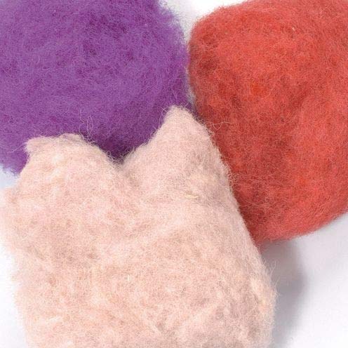 efco Wolle zum Filzen Reine Schurwolle 50 g rosa Mix efco Wolle zum Filzen Reine Schurwolle 50 g rosa Mix von efco