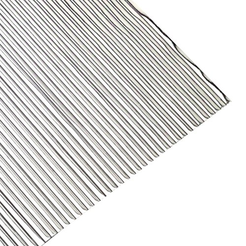 Efco "und" flach Wachs Streifen, Silber Brilliant, 200 x 1 mm, 30-TLG. Efco "und" flach Wachs Streifen, Silber Brilliant, 200 x 1 mm, 30-TLG. von efco