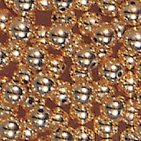 efco verzinktem Perlen, Kunststoff, Gold, 10 mm Durchmesser, 10-TLG. von efco