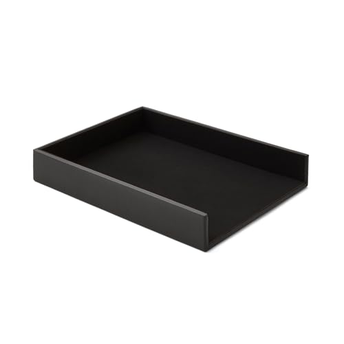 Eglooh - Atena - Ablagefächer für Schreibtisch und Büro Echtes Leder Anthrazit Grau - Bürobedarf Briefablage Papierablage Ablagekorb für DIN A4 - cm 32 x 24,2 x H.5 - Made in Italy Eglooh - Atena - Ablagefächer für Schreibtisch und Büro Echtes Leder Anthrazit Grau - Bürobedarf Briefablage Papierablage Ablagekorb für DIN A4 - cm 32 x 24,2 x H.5 - Made in Italy von eglooh