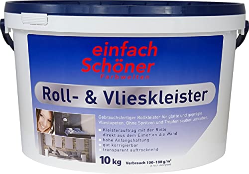 EINFACH SCHÖNER Rollkleister Vlies Kleister 10Kg Vliestapeten Tapetenkleister von einfach Schöner