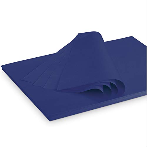 Seidenpapier Packseide farbig Blau 35 g/qm 375 x 500 mm VE 2 Kg von einfach-gut-kaufen.de