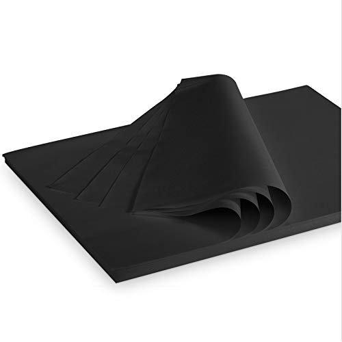 Seidenpapier Verpackungsmaterial Packseide Schwarz 28 g/qm 375 x 500 mm VE 2 Kg von einfach-gut-kaufen.de