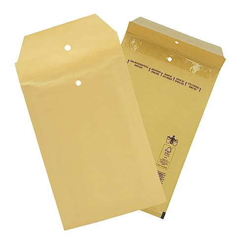 10 Stück Luftpolsterumschläge in braun - 2/B - (140 x 225) - Luftpolstertaschen/Versandtaschen - elb-verpackungen von elb-verpackungen