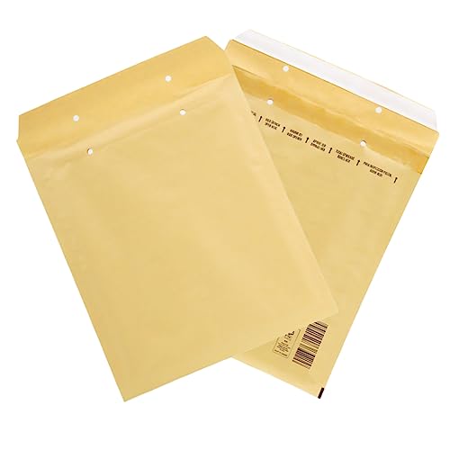 10 Stück Luftpolsterumschläge in braun - 5/E - (240 x 275) - Luftpolstertaschen/Versandtaschen - elb-verpackungen von elb-verpackungen