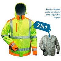 elysee® unisex Warnjacke RICKMER gelb, orange Größe 3XL von elysee®