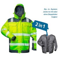 elysee® unisex Warnjacke Winter RUFUS gelb, grau Größe 2XL von elysee®