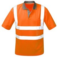 elysee® unisex Warnschutz Shirt CARLOS orange Größe 2XL von elysee®