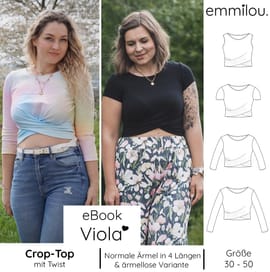 Crop-Top Viola von emmilou.