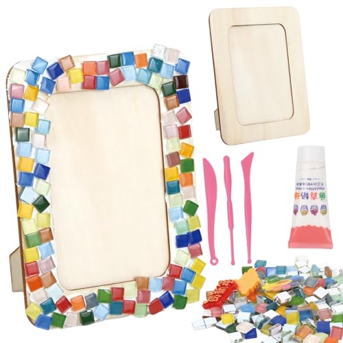 emperoch Bilderrahmen Mosaiksets Mosaik-Fotorahmen, Holz Bilderrahmen Geeignet als Geschenk für Mädchen und Jungen emperoch Bilderrahmen Mosaiksets Mosaik-Fotorahmen, Holz Bilderrahmen Geeignet als Geschenk für Mädchen und Jungen von emperoch