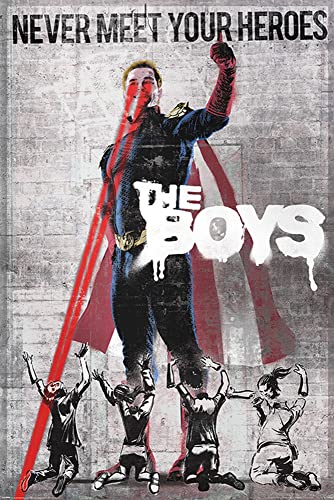 The Boys - Homelander Stencil - TV Serien Poster - Grösse 61x91,5 cm von empireposter