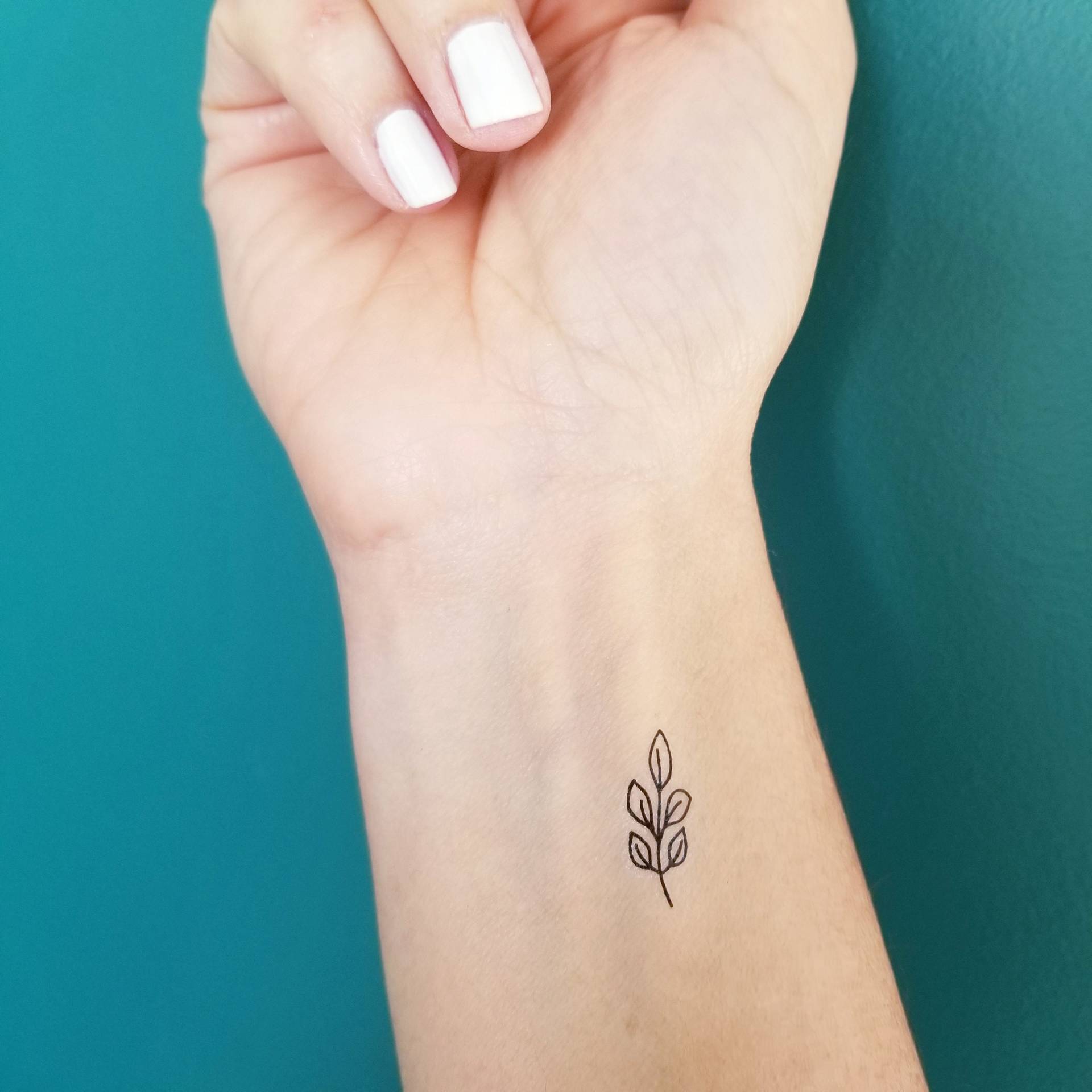 Temporäre Tattoos Mit 2 Blättern von encredelicate