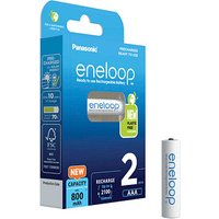 2 eneloop Akkus Micro AAA 800 mAh von eneloop