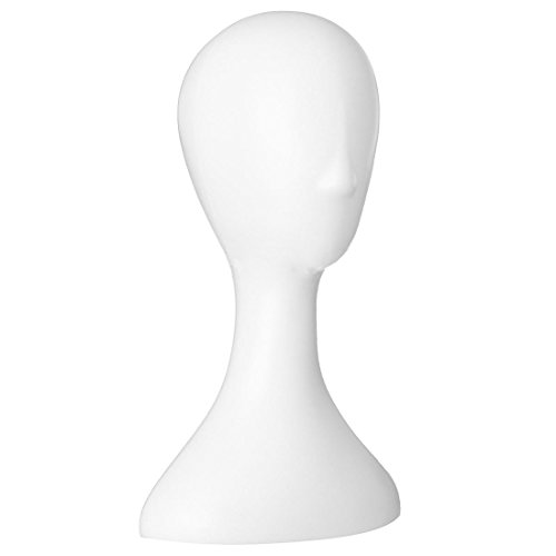 ensecoo Lady hoch Kunststoff Kopf Perueckenkopf weiblich Modellkopf ensecoo Lady hoch Kunststoff Kopf Perueckenkopf weiblich Modellkopf von ensecoo