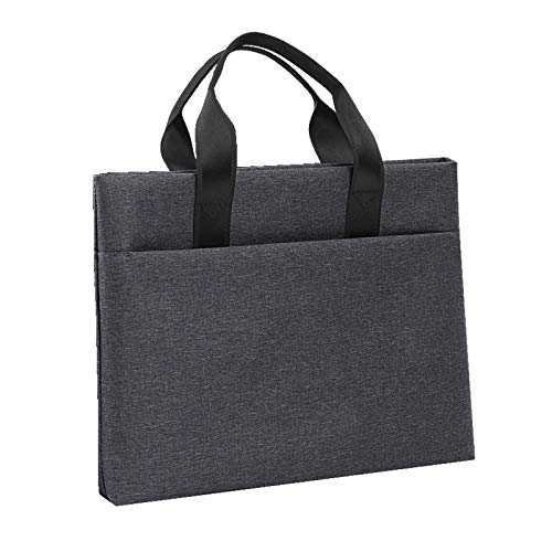 Enyuwlcm Oxford Dokumententasche mit Griff und Besprechungsbüro Schule Organizer Handtasche Aktentasche zum Tragen von Papierakten 1 Pack schwarz Enyuwlcm Oxford Dokumententasche mit Griff und Besprechungsbüro Schule Organizer Handtasche Aktentasche zum Tragen von Papierakten 1 Pack schwarz von enyuwlcm