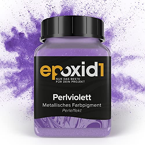 epoxid1® Epoxidharz Pigmente Pulver | 40g | Farbpigmente zum Färben von Epoxidharz | Made in Germany | Metallic Epoxidharz Farbe für Schimmernde Ergebnisse von epoxid1