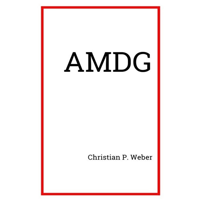 Amdg - Christian P. Weber, Kartoniert (TB) von epubli
