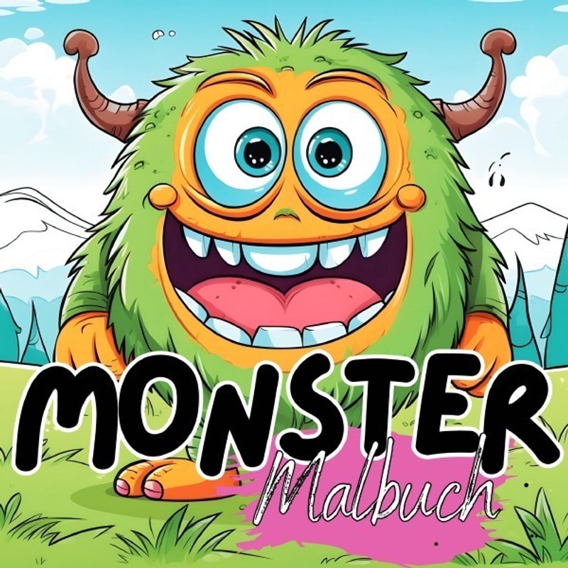 Malbuch Monster - Lucy´s Tier Malbücher, Kartoniert (TB) von epubli