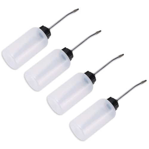 4 Stück Nähmaschine Öler, 120ml Kunststoff-Öl spender Flasche mit Eisen Langer Ausguss Universal maschine Wartungs kit für Haushalts geräte 4 Stück Nähmaschine Öler, 120ml Kunststoff-Öl spender Flasche mit Eisen Langer Ausguss Universal maschine Wartungs kit für Haushalts geräte von equlup