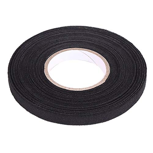 equlup Kfz-Kabelbaum-Stoffband, Filzband, Selbstklebendes Anti-Quietsch-Klapperband, Armaturenbrett, Auto-Drahtverpackung, Auto-Klebeband(9mm*15m) von equlup