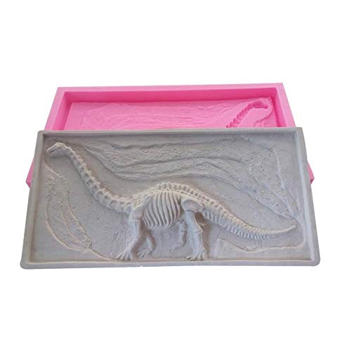 Fossilien Dinosaurier-Formen, flexible Silikonform, Seife, Kerzen, Polymer-Ton, Formen, DIY, Gelee, Schokolade, Süßigkeiten, Kekse, Zucker, Bastelform, Kuchen-Backwerkzeug Fossilien Dinosaurier-Formen, flexible Silikonform, Seife, Kerzen, Polymer-Ton, Formen, DIY, Gelee, Schokolade, Süßigkeiten, Kekse, Zucker, Bastelform, Kuchen-Backwerkzeug von veeu