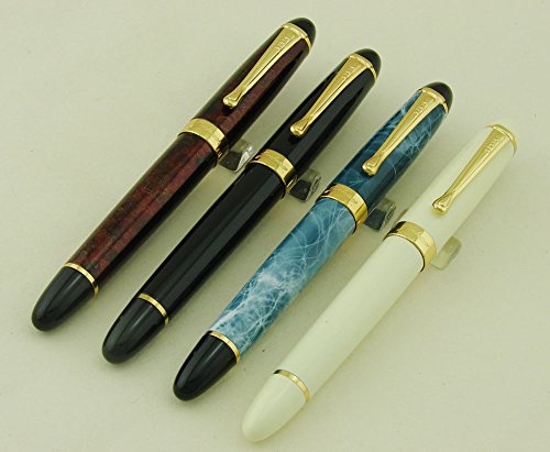 Erofa 4 pcs Jinhao 450 Classic Füllfederhalter / Fountain Pen in 4 Farben von erofa