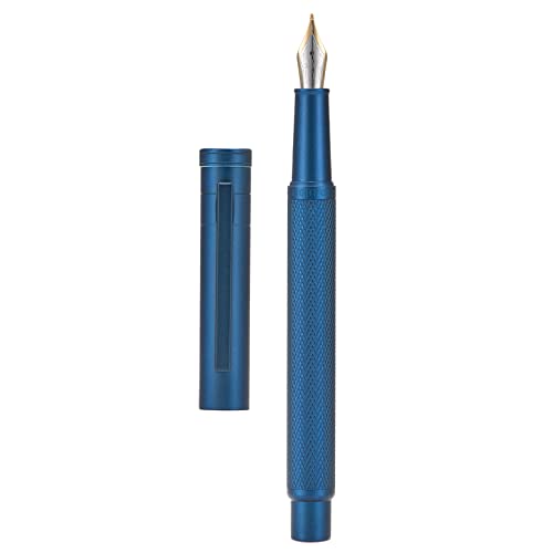 Hongdian Füllfederhalter mit langer Feder und Spitze aus Iridium, Set im klassischen Design mit Konverter und Fülleretui aus Metall, Dunkelblau (Dark Blue Forest) Hongdian Füllfederhalter mit langer Feder und Spitze aus Iridium, Set im klassischen Design mit Konverter und Fülleretui aus Metall, Dunkelblau (Dark Blue Forest) von erofa
