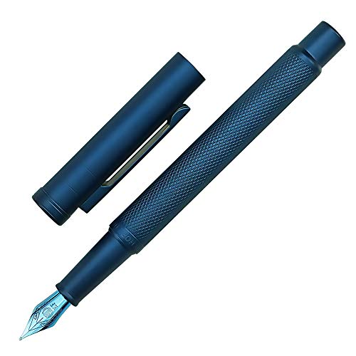 Hongdian Dunkelblauer Wald-Füllfederhalter, extra feine Spitze, 0,38 mm, schöne Baumstruktur, ausgezeichneter Metall-Schreibstift Hongdian Dunkelblauer Wald-Füllfederhalter, extra feine Spitze, 0,38 mm, schöne Baumstruktur, ausgezeichneter Metall-Schreibstift von erofa