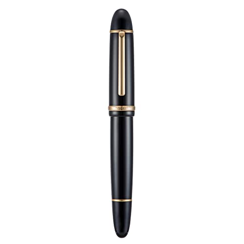 Jinhao X159 Füllfederhalter, extra feine Feder, schwarz mit goldenem Clip, Acryl, großer Schreibstift Jinhao X159 Füllfederhalter, extra feine Feder, schwarz mit goldenem Clip, Acryl, großer Schreibstift von erofa