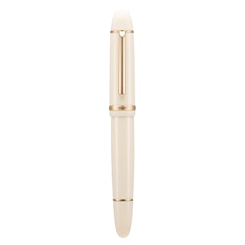 erofa X159 Feine Feder Füllfederhalter Weiß mit Goldclip Acryl Große Größe Schreibstift Weiß Goldbesatz erofa X159 Feine Feder Füllfederhalter Weiß mit Goldclip Acryl Große Größe Schreibstift Weiß Goldbesatz von erofa